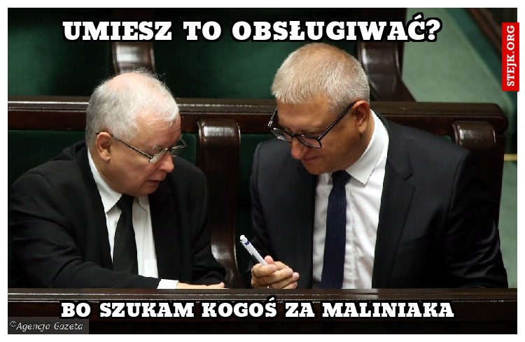 umiesz to obsługiwać?