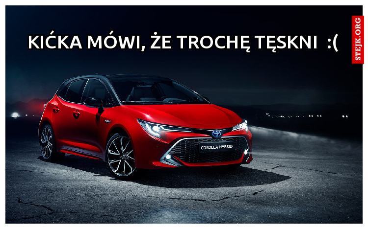 Kićka mówi, że trochę tęskni  :(