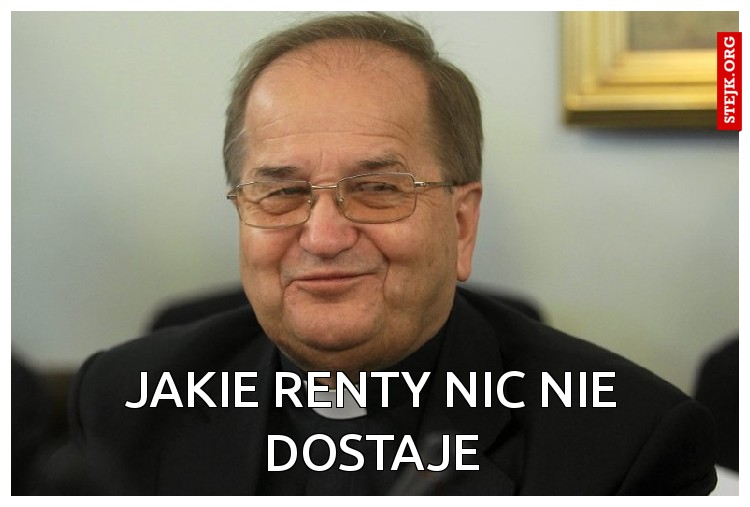 Jakie renty nic nie dostaje
