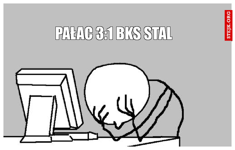 Pałac 3:1 BKS STAL