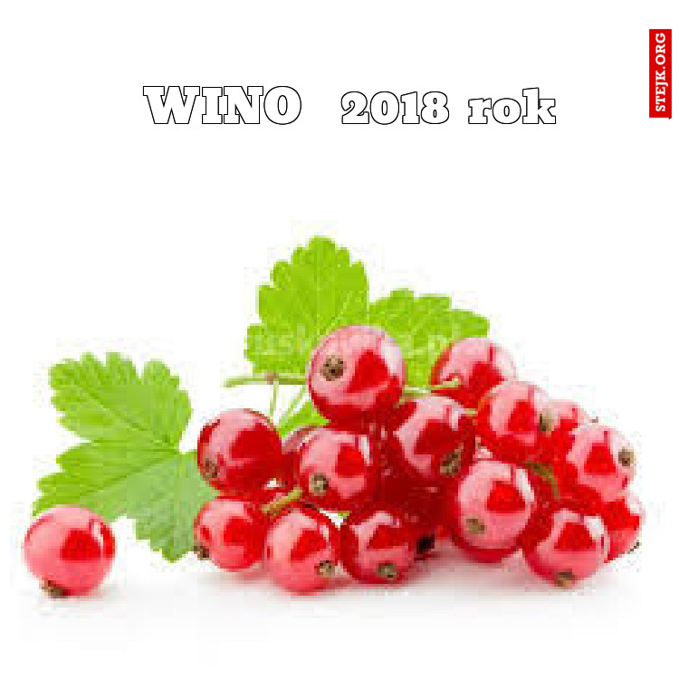 Wino porzezkowe 2018 rok