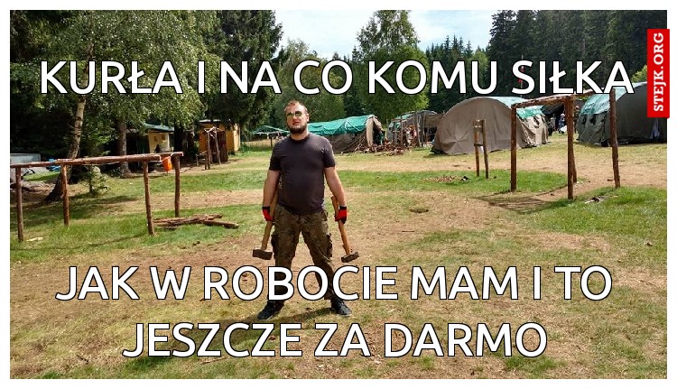 KURŁA I NA CO KOMU SIŁKA
