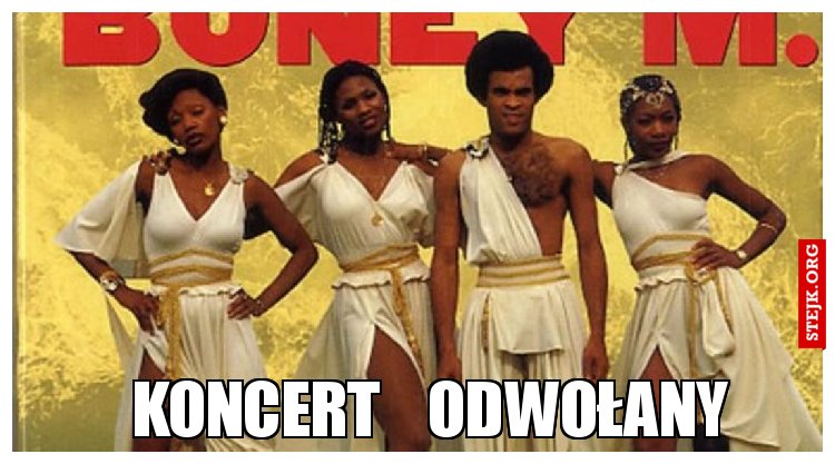 koncert    odwołany