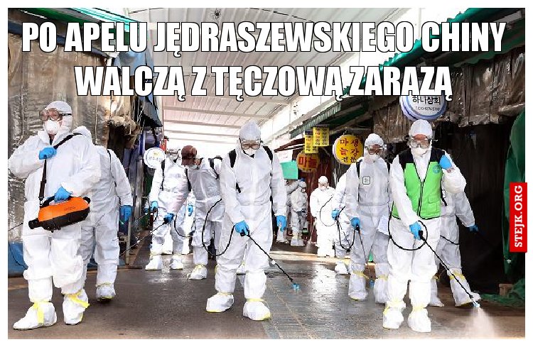 Po apelu Jędraszewskiego Chiny walczą z tęczową zarazą