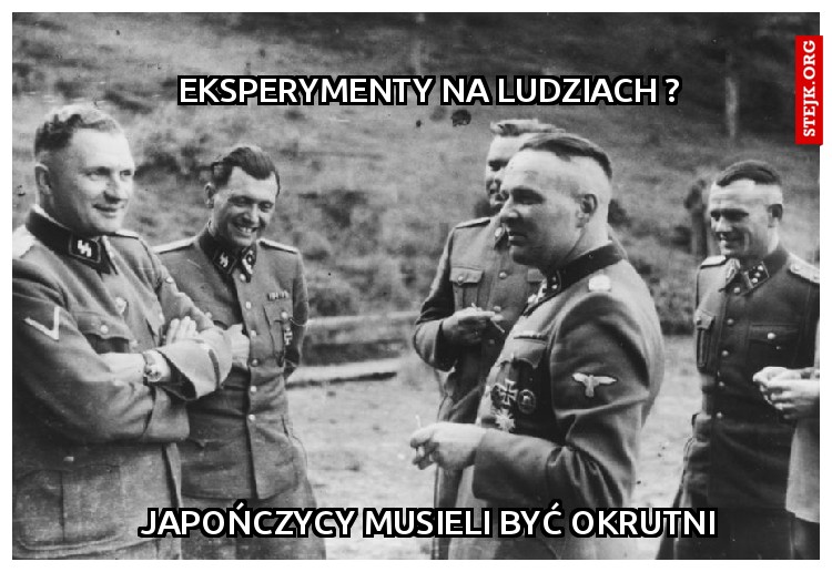 Eksperymenty na ludziach ?