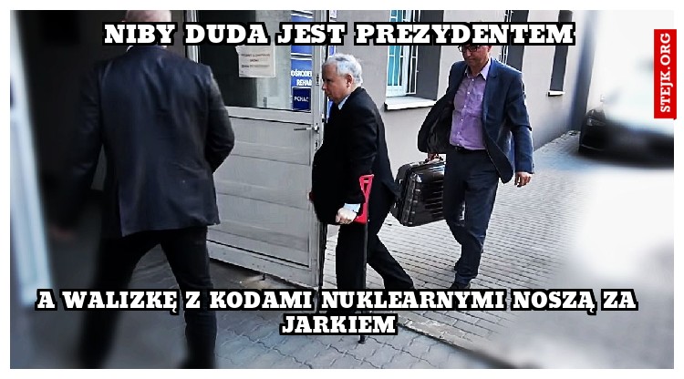 NIBY DUDA JEST PREZYDENTEM