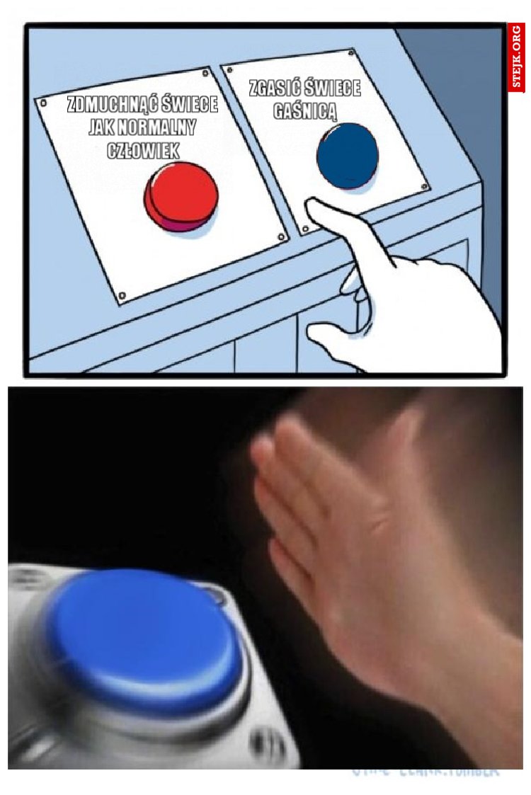 Zdmuchnąć świece jak normalny człowiek