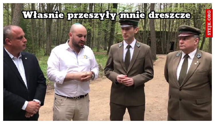 Własnie przeszyły mnie dreszcze