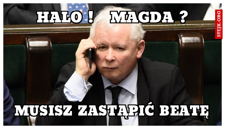 HALO !   MAGDA ?