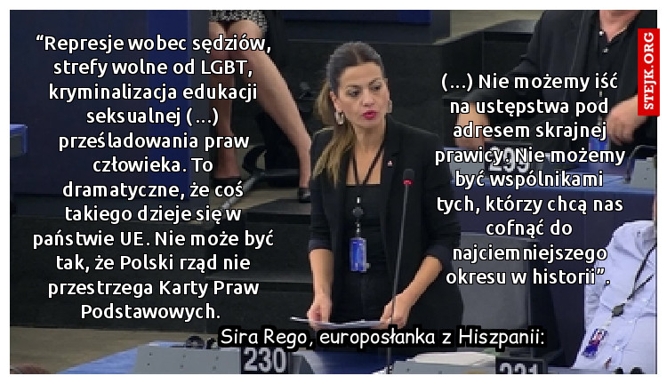 Sira Rego, europosłanka z Hiszpanii: