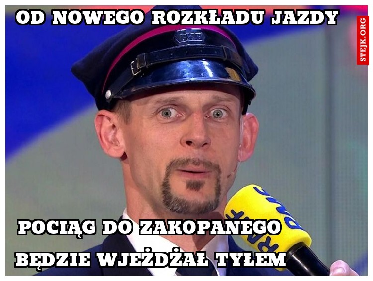 od nowego rozkładu jazdy