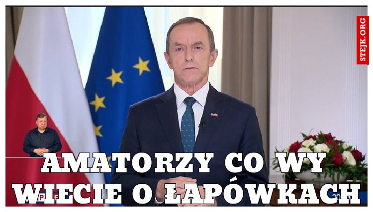 Amatorzy co wy wiecie o Łapówkach