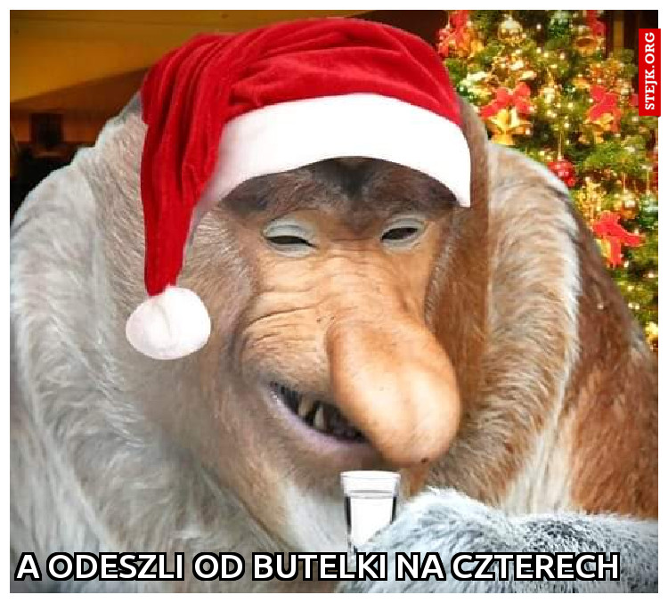 A odeszli od butelki na czterech 