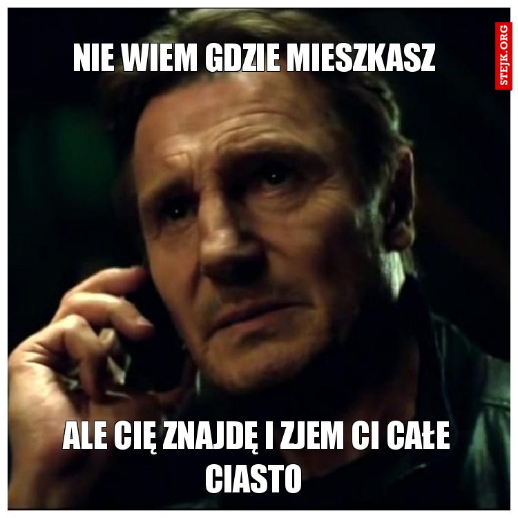 Nie wiem gdzie mieszkasz 