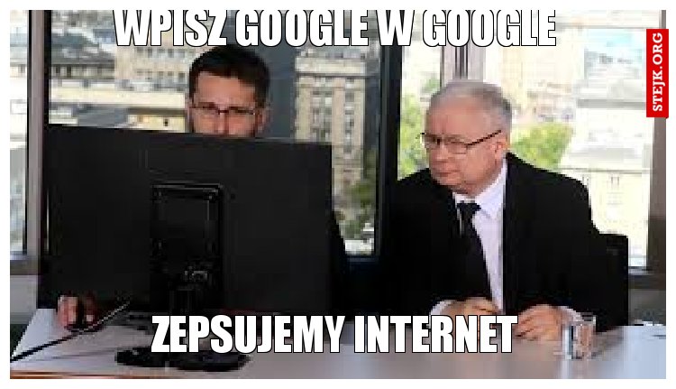 wpisz google w google