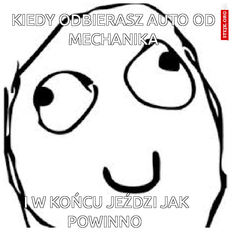 Kiedy odbierasz auto od mechanika