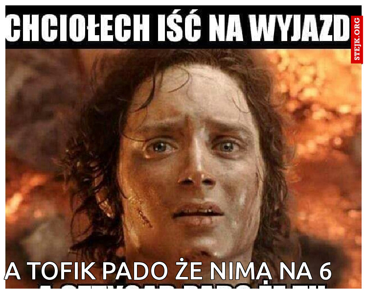 A Tofik pado że nima na 6
