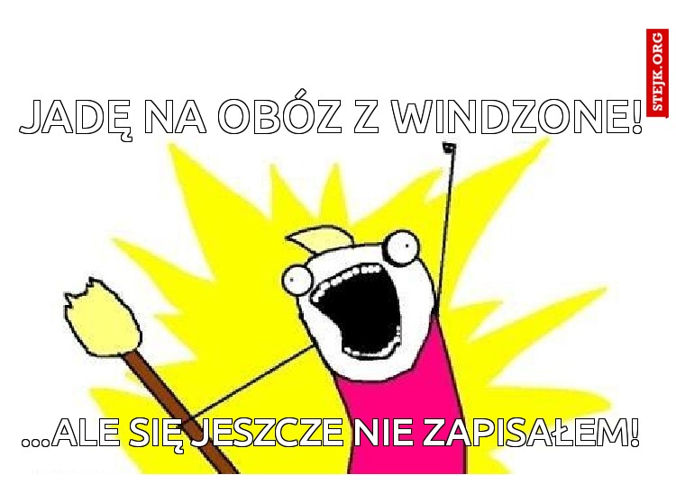 jadę na obóz z WindZone!