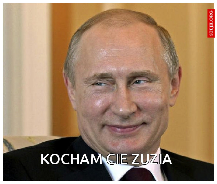 Kocham cie Zuzia 