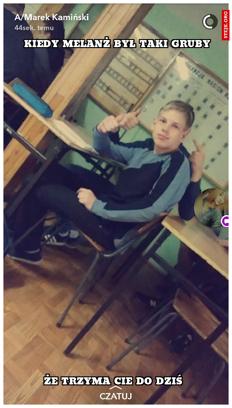 Kiedy melanż był taki gruby