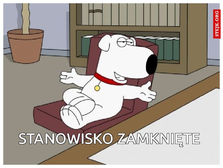 stanowisko zamknięte