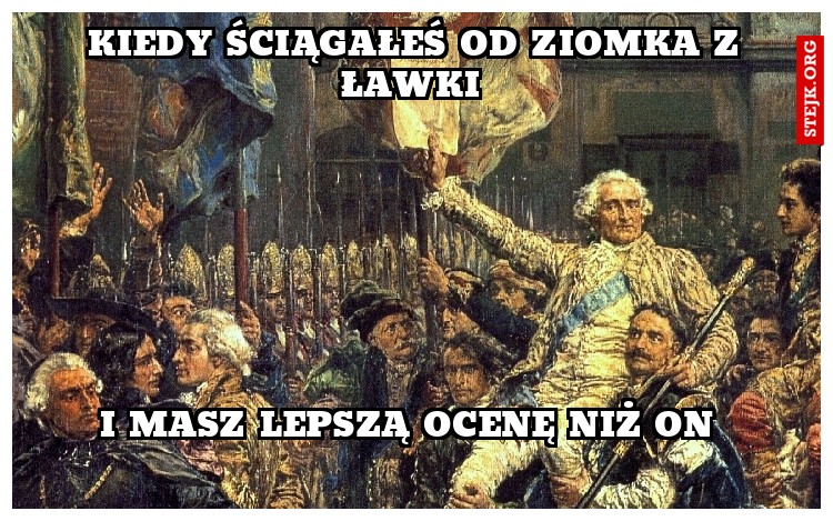 Kiedy po godzinie tłumaczenia kumplowi matmy