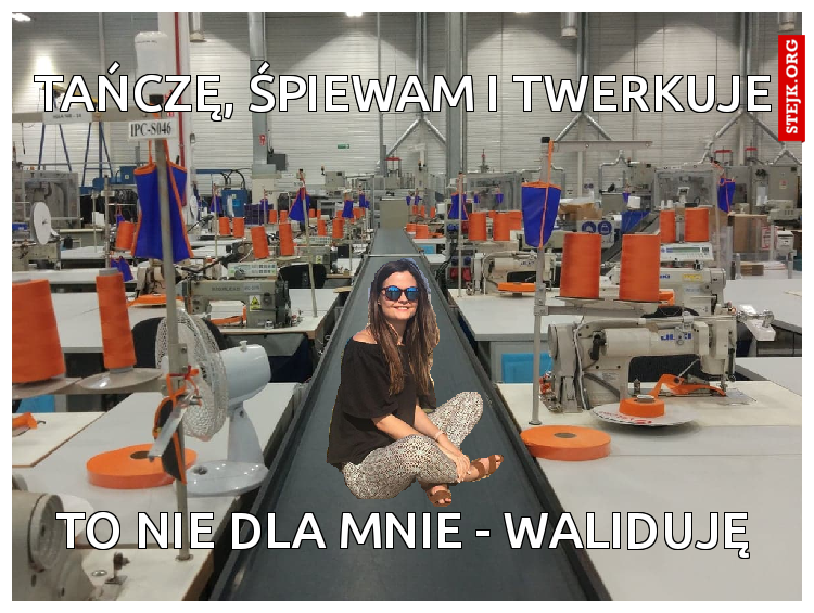 TAŃCZĘ, ŚPIEWAM I TWERKUJE