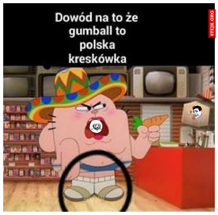 DOWÓD NA TO ŻE GUMBALL TO POLSKA KRESKÓWKA