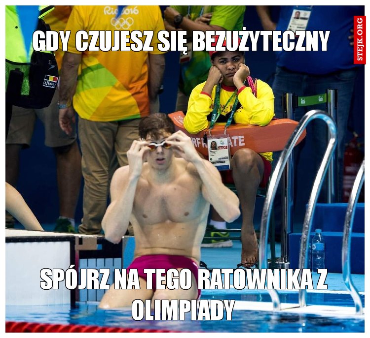 gdy czujesz się bezużyteczny 