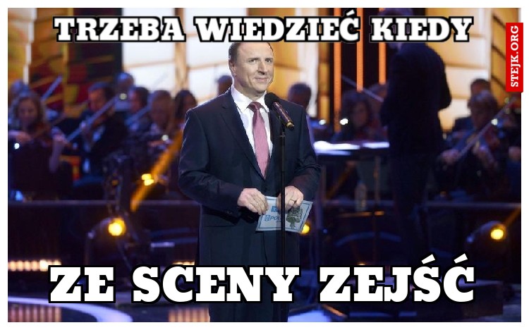 trzeba wiedzieć kiedy
