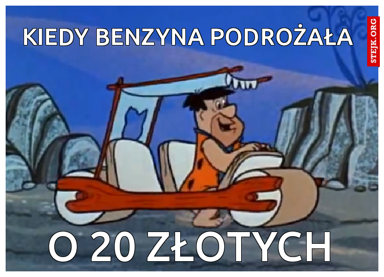 kiedy benzyna podrożała 