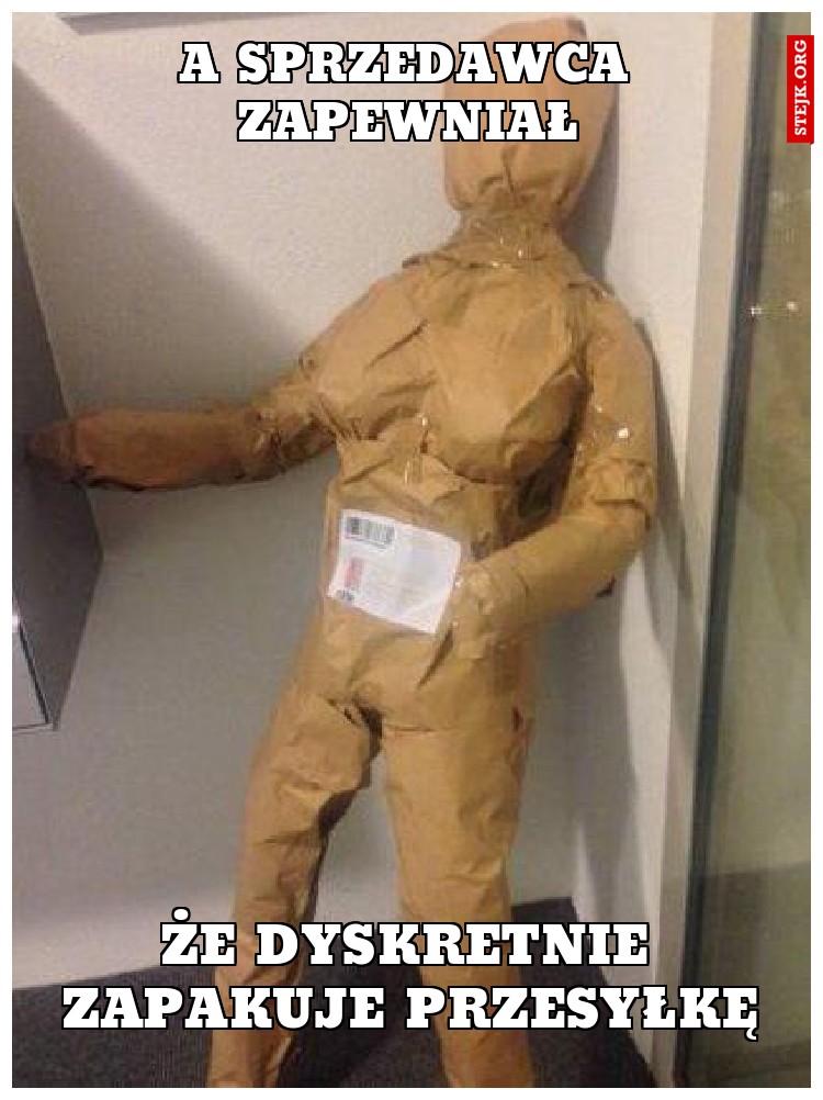A sprzedawca zapewniał