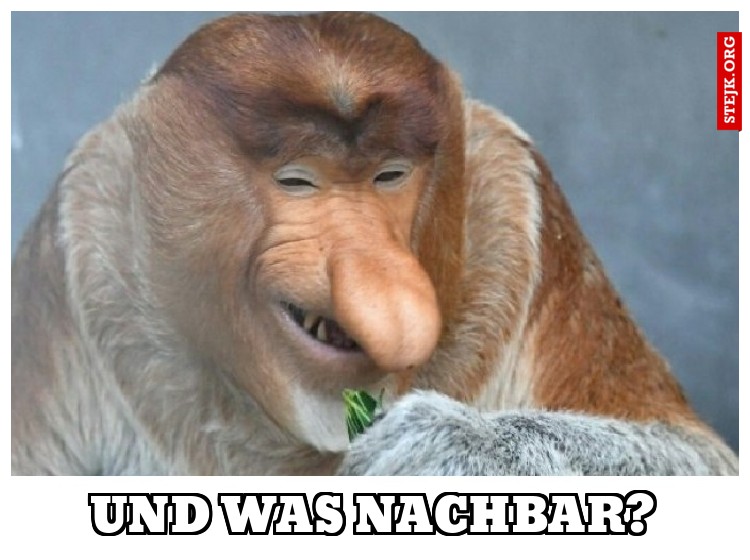 und was Nachbar?
