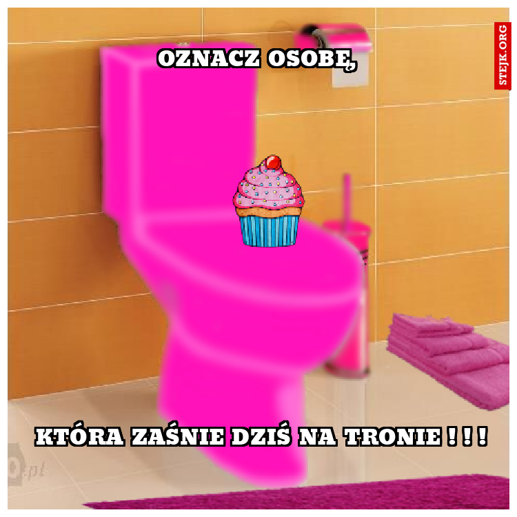 Oznacz osobę,