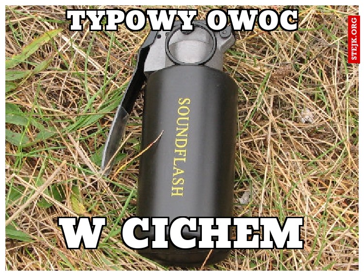 typowy owoc