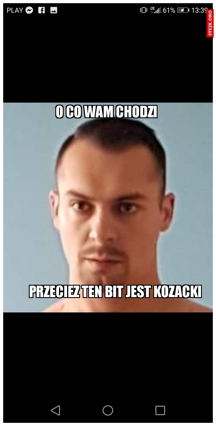 O co wam chodzi 