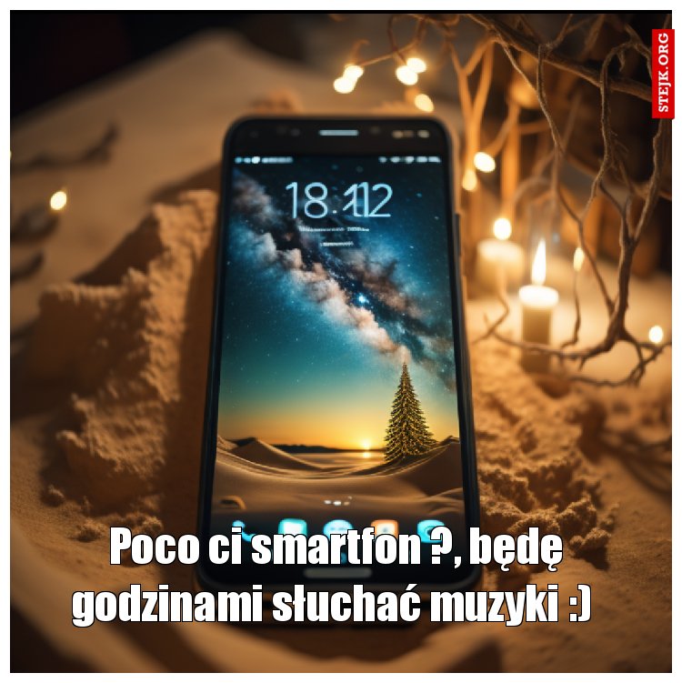 Sęk w tym że  Mikołaj teraz rozdaje prezenty 