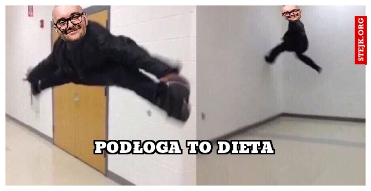 Podłoga to dieta
