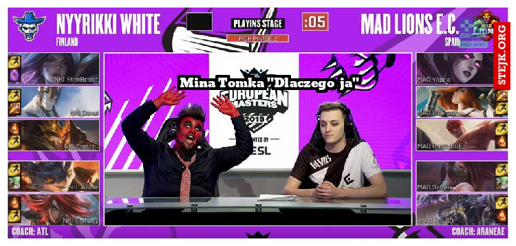 Mina Tomka "Dlaczego  ja"