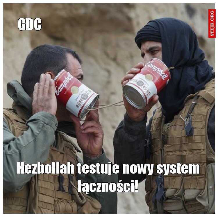 Hezbollah testuje nowy system łączności!