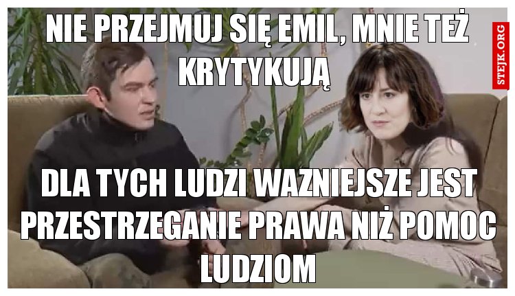 A jak cię złapią za rękę, mów, że to nie twoja ręka