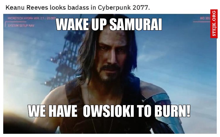 WAKE UP SAMURAI