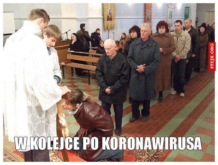 W kolejce po koronawirusa
