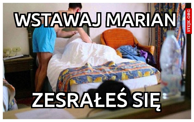 wstawaj marian
