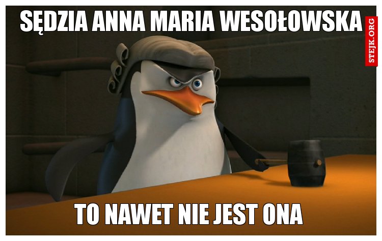 Sędzia Anna Maria Wesołowska 