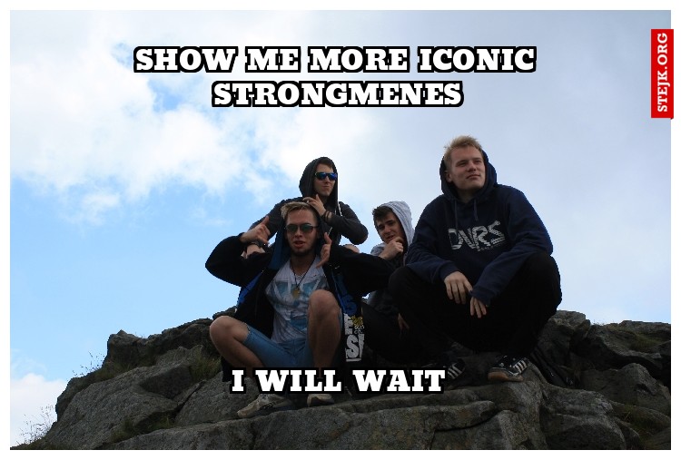 show me more iconic strongmenes