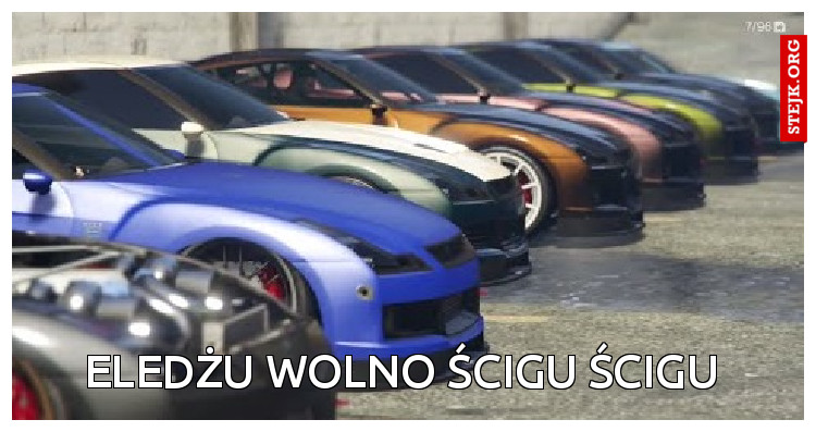 eledżu wolno ścigu ścigu