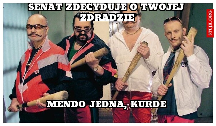 Senat zdecyduje o Twojej zdradzie