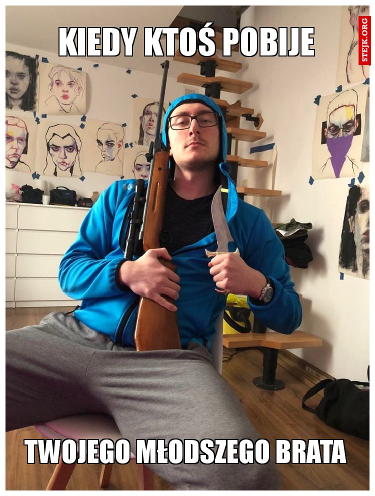 KIEDY KTOŚ POBIJE