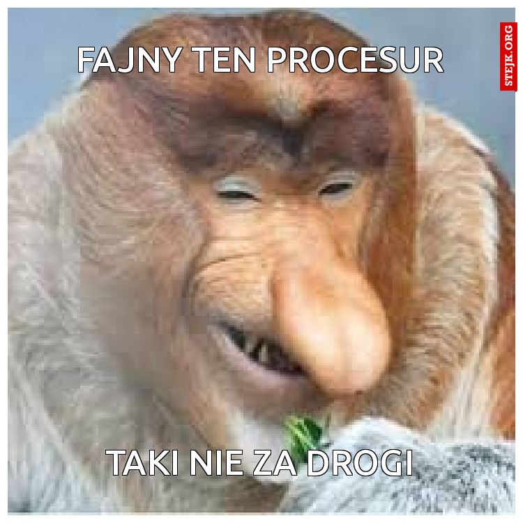 Fajny ten procesur